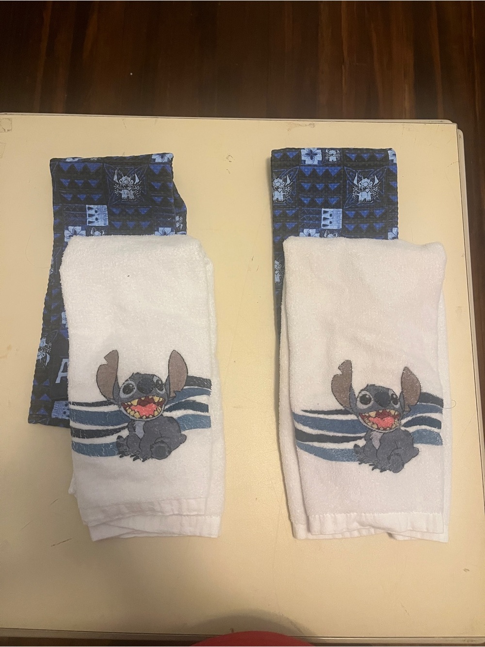 Disney Stitch Kitchen Towels 2 Sets